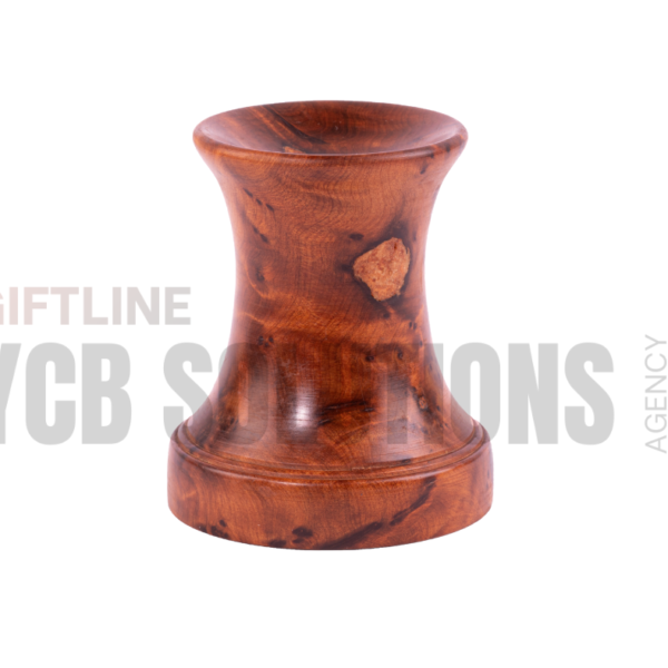 Porte-stylos en bois naturel (fait main)