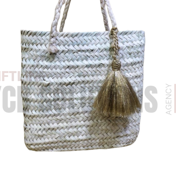 Panier Marocain Tressé à la Main